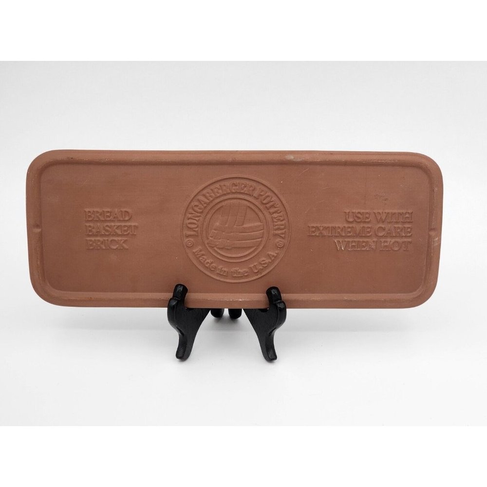 Longaberger Pottery “The Bread Basket Brick”#30074